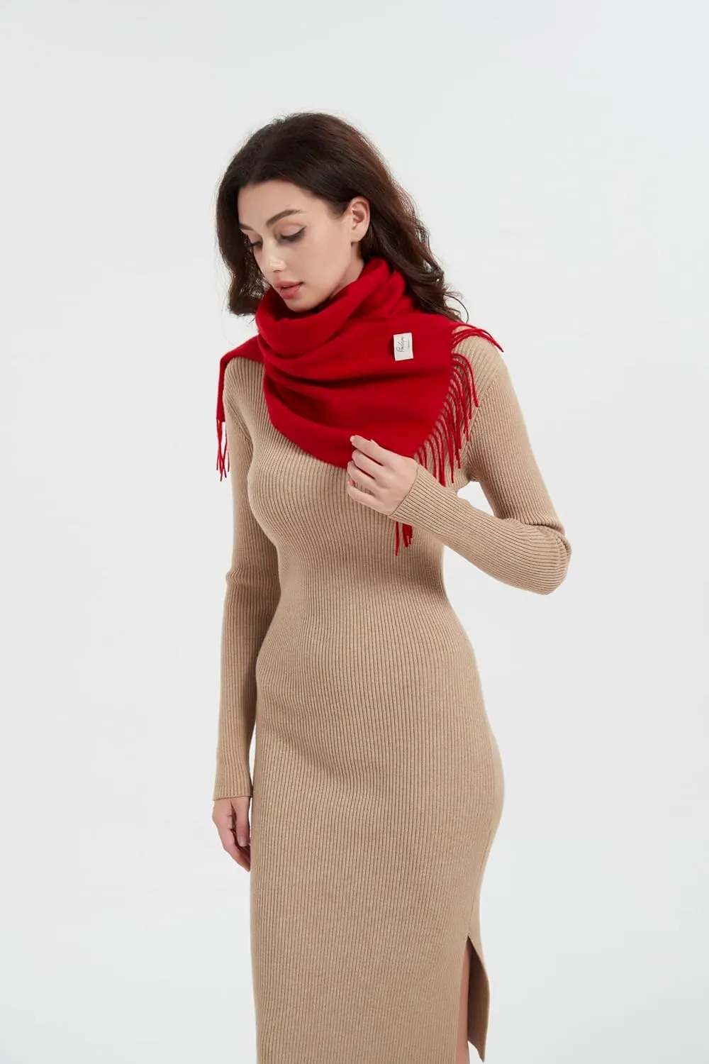 100% Pure Cashmere Scarf - Ultra Soft, Warm & Lightweight, Perfect for Autumn & Winter with Premium Gift Packaging