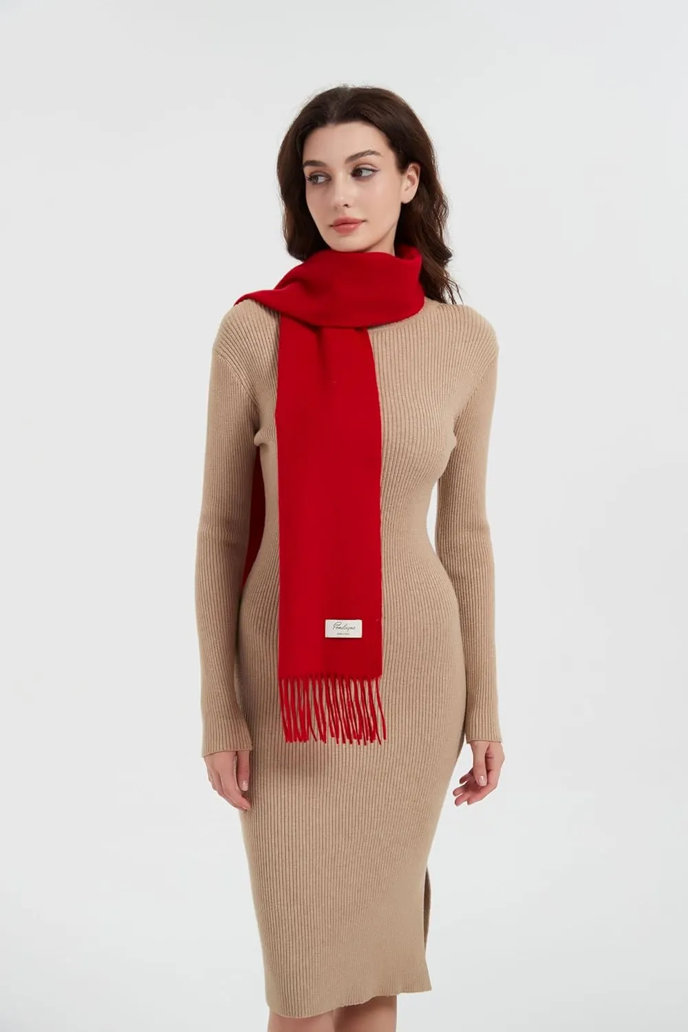 100% Pure Cashmere Scarf - Ultra Soft, Warm & Lightweight, Perfect for Autumn & Winter with Premium Gift Packaging