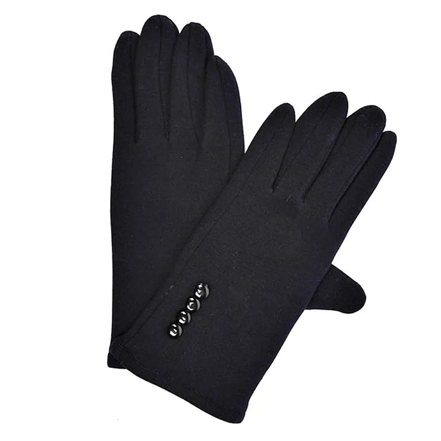3 Button Fitted Gloves