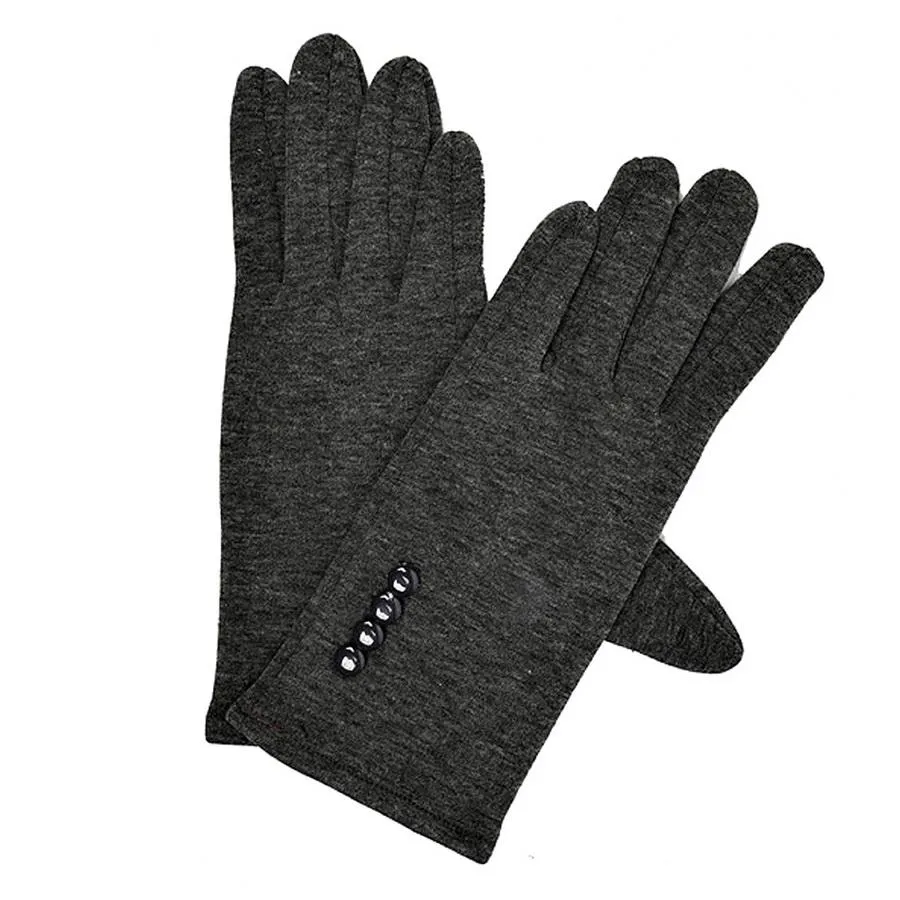 3 Button Fitted Gloves
