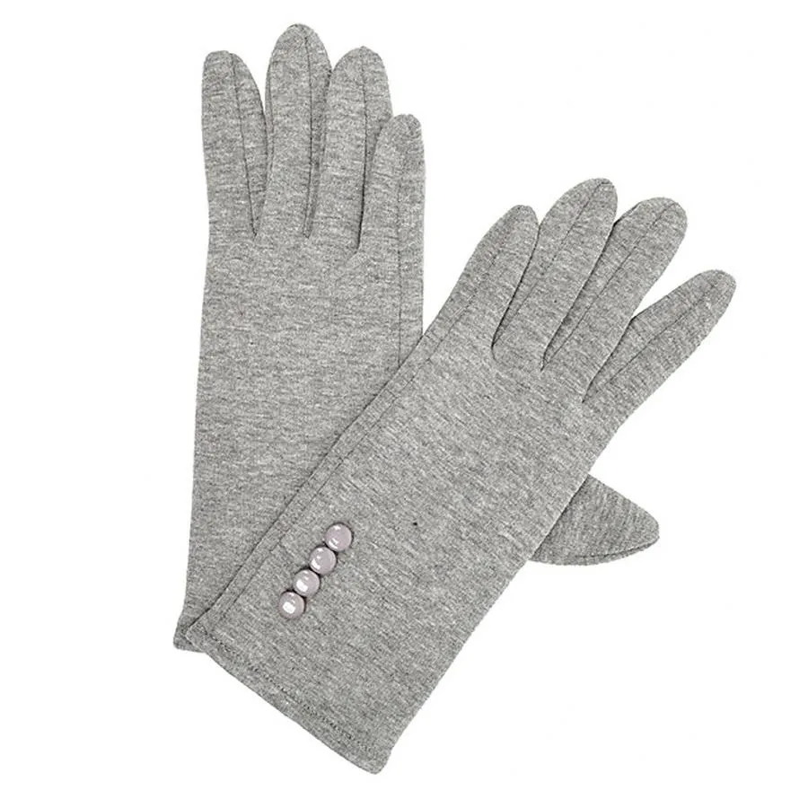 3 Button Fitted Gloves