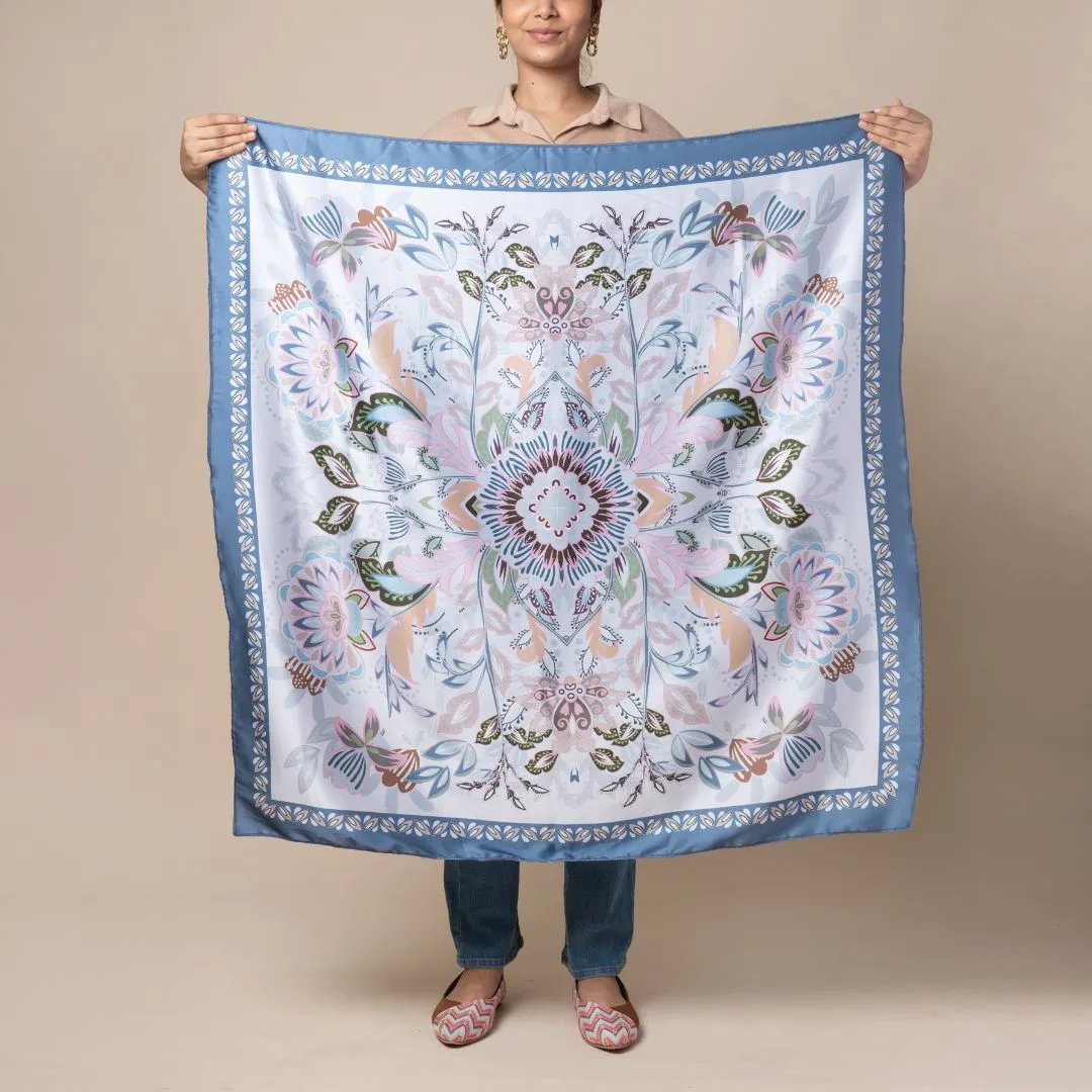 Agartala Florals Square Scarves