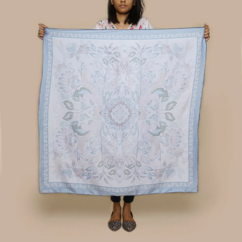 Agartala Florals Square Scarves