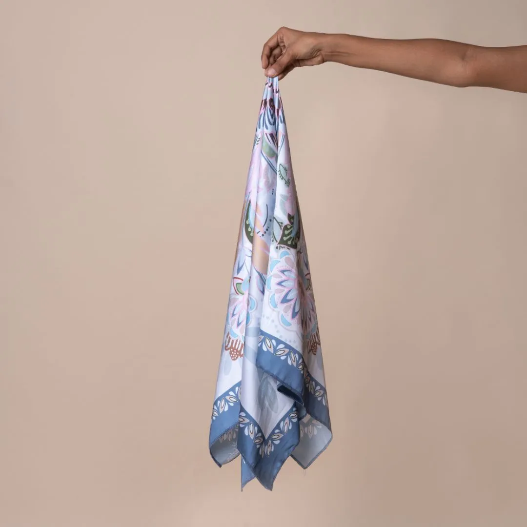 Agartala Florals Square Scarves