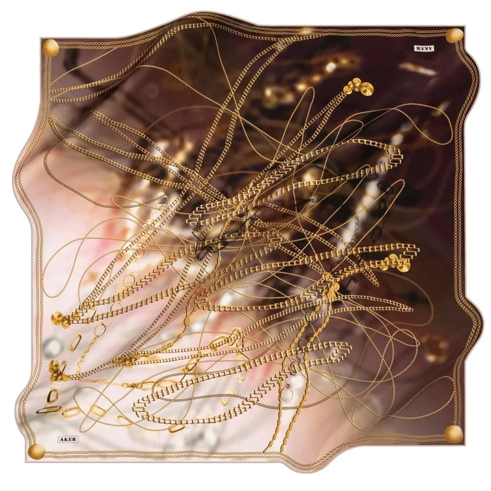Aker Aurora Turkish Silk Scarf No. 91