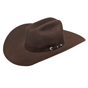 Ariat Brown Felt 3X Cowboy Hat A7520647