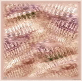 Armine Aquarius Abstract Silk Scarf #55