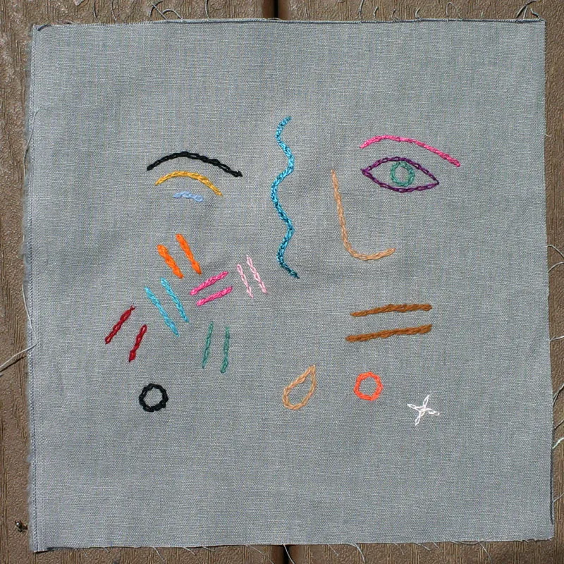 Artist Collab - Grey #8 Mens Mask