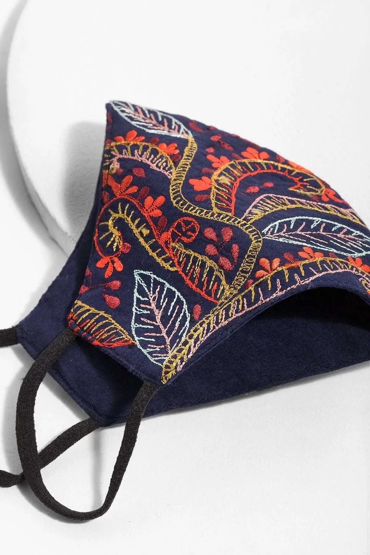 Autumn Embroidered Face Mask