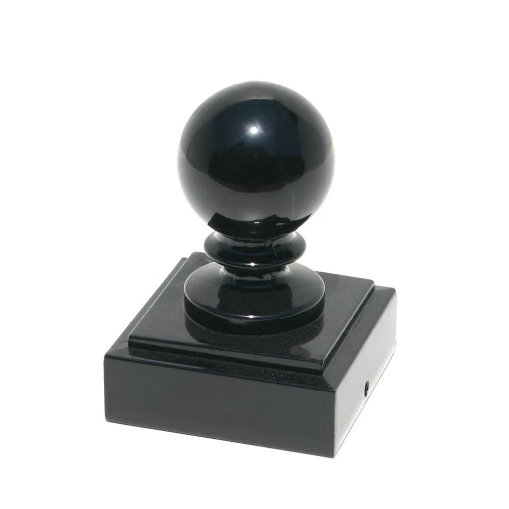 Ball Cap Cast Aluminum Finial