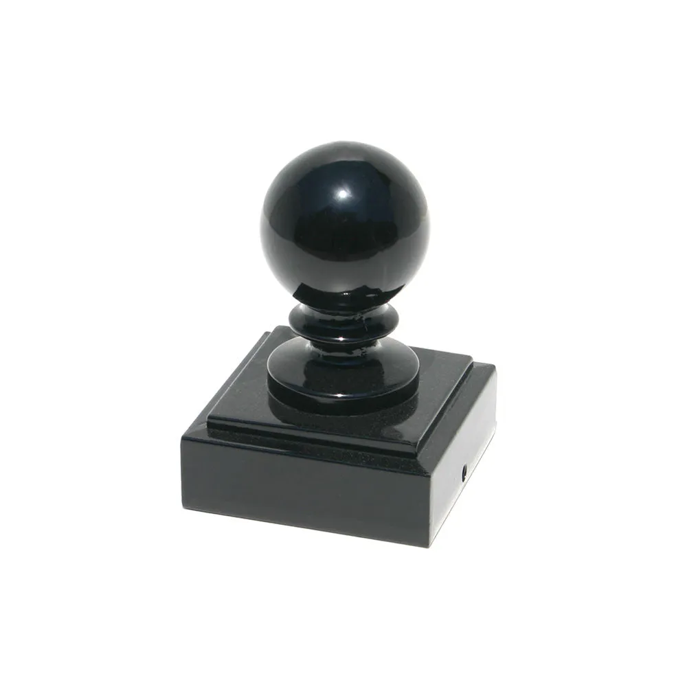 Ball Cap Cast Aluminum Finial