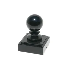 Ball Cap Cast Aluminum Finial