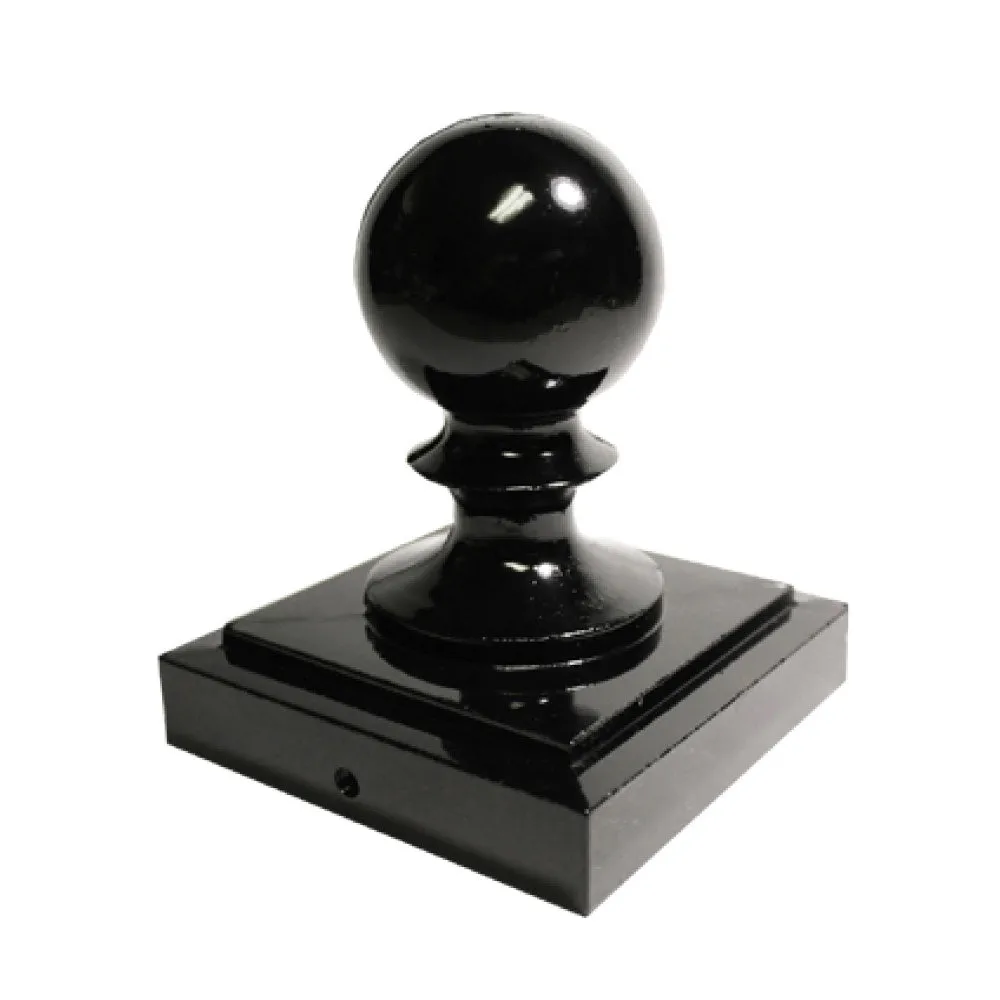 Ball Cap Cast Aluminum Finial