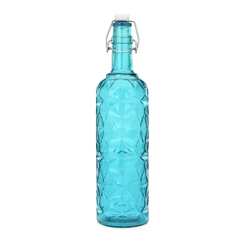 Bastian 1000 ML Water Bottle With 200 ML Glass - Five Piece Set
