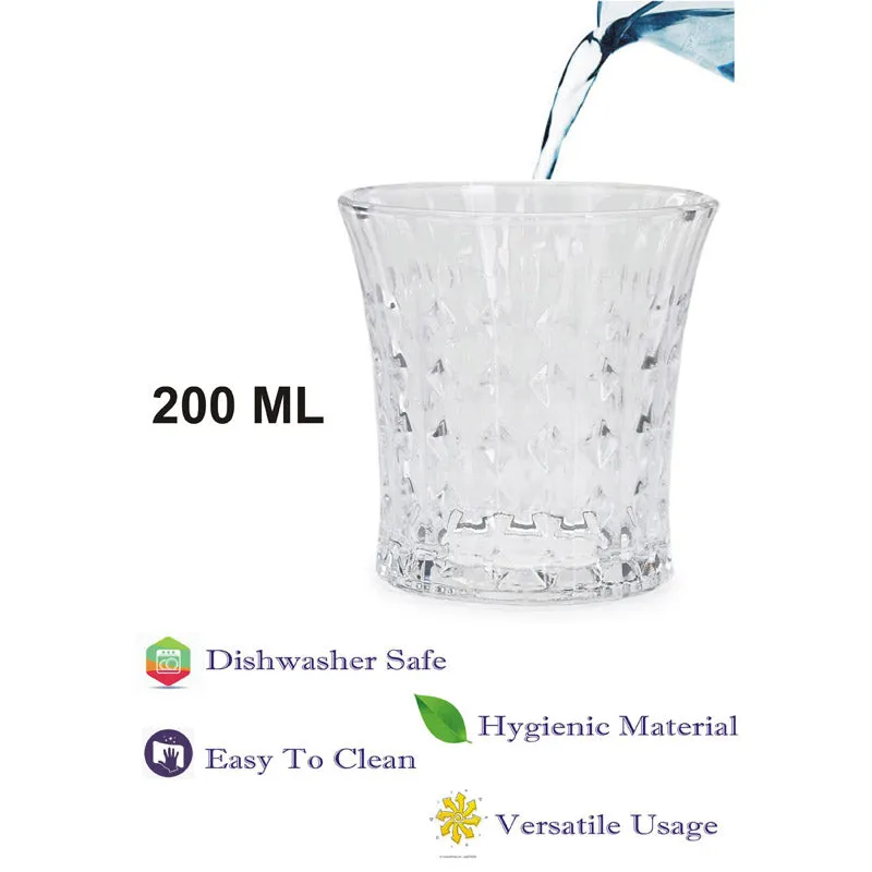 Bastian 1000 ML Water Bottle With 200 ML Glass - Five Piece Set