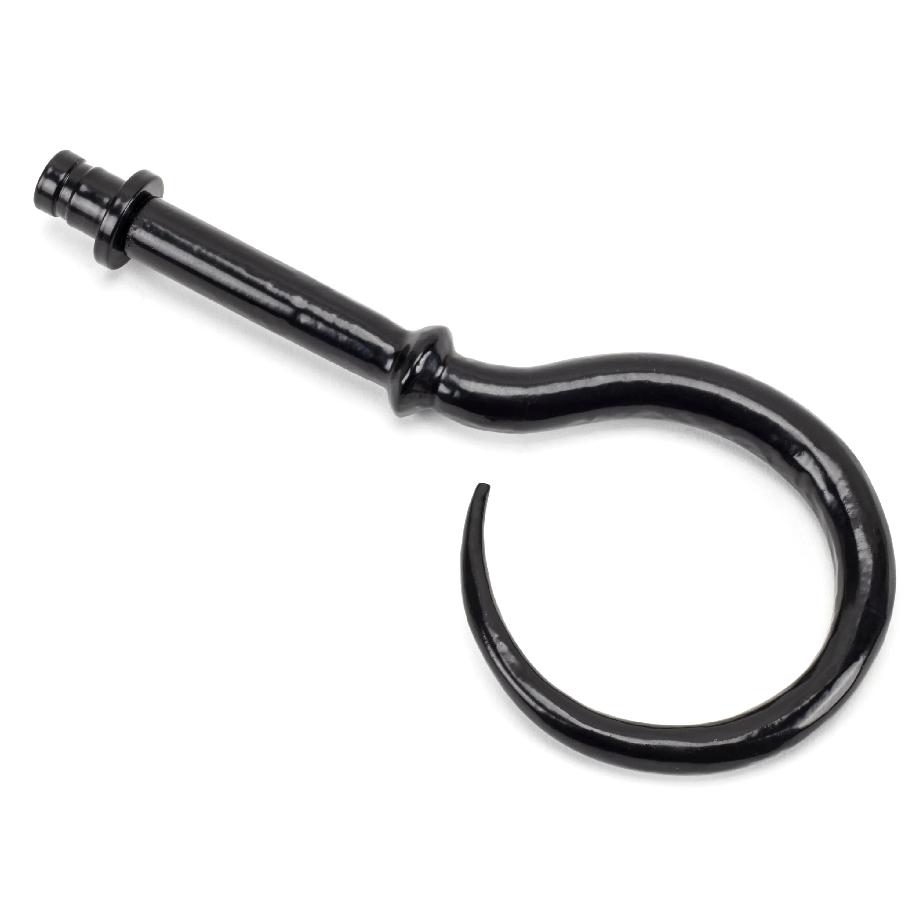 Black Hook Curtain Finial (pair) | From The Anvil