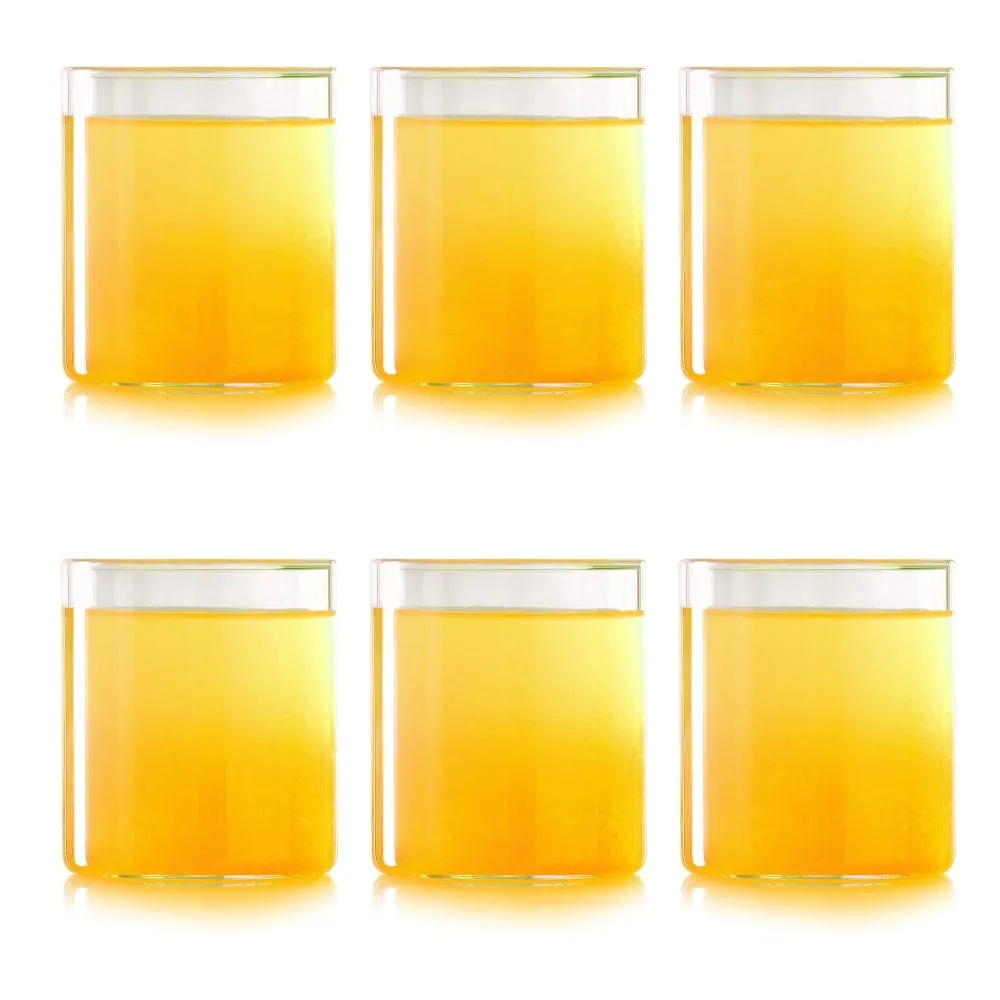 Borosil Vision Squat Glass, Set of 6