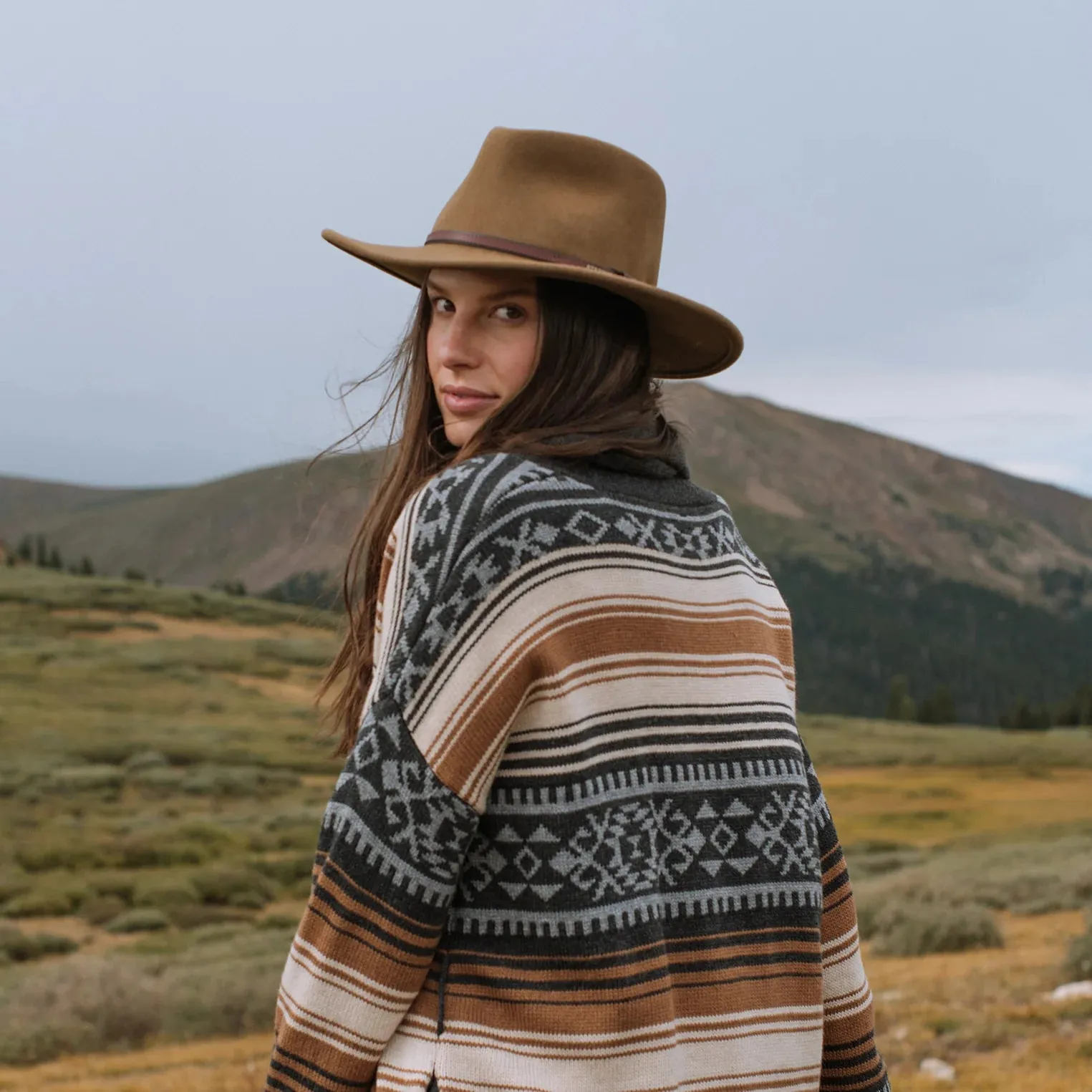 Bozeman Outdoor Crushable Light Brown Hat