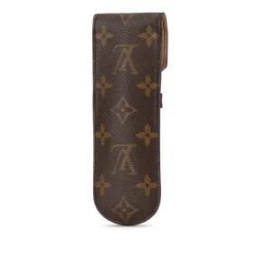 Brown Louis Vuitton Monogram Sunglasses Case