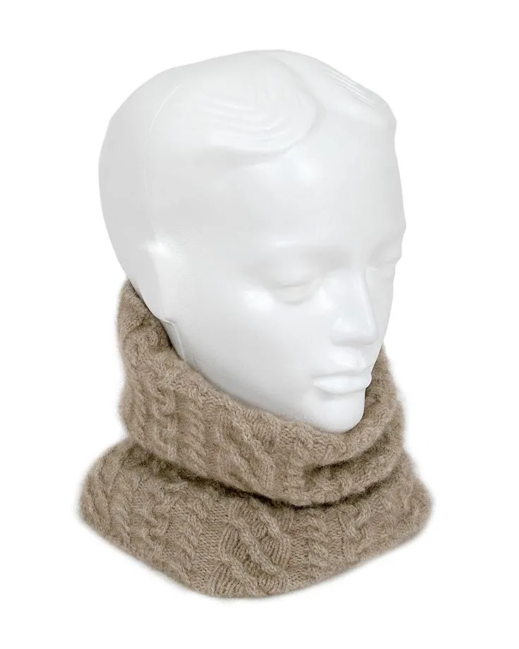 CABLE NECK GAITER & HEADBAND