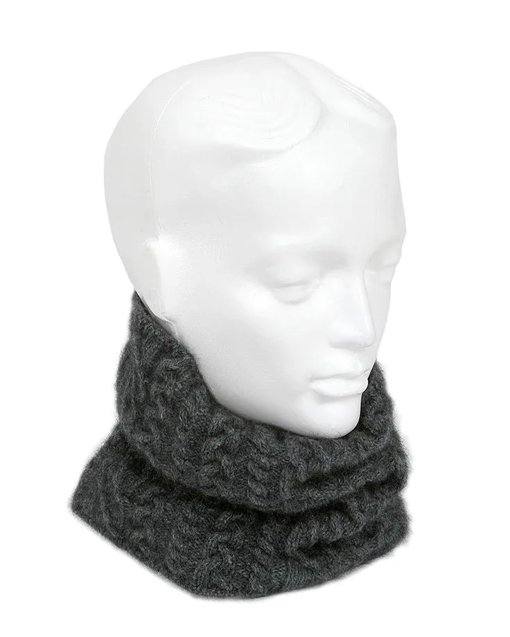 CABLE NECK GAITER & HEADBAND