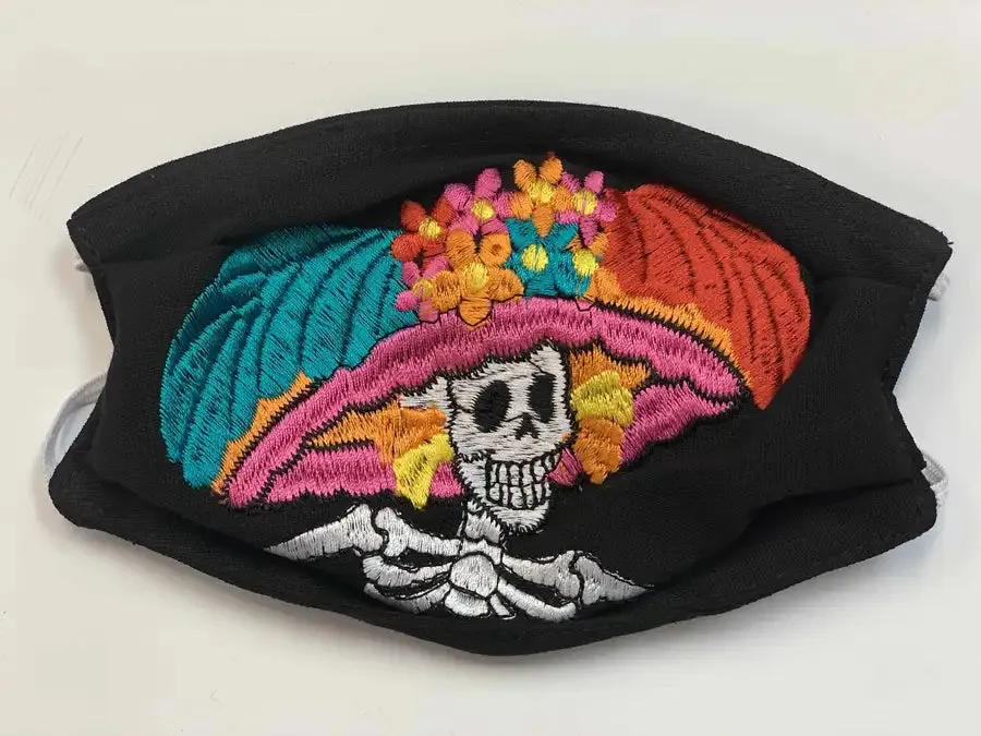 Calaveras Kids Chiapas Reusable Non-Medical Face Masks