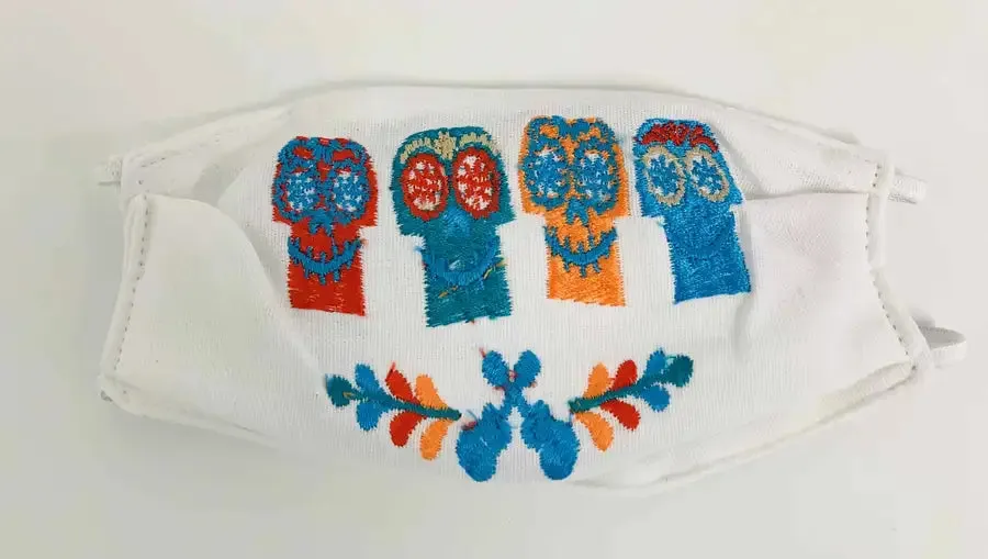 Calaveras Kids Chiapas Reusable Non-Medical Face Masks