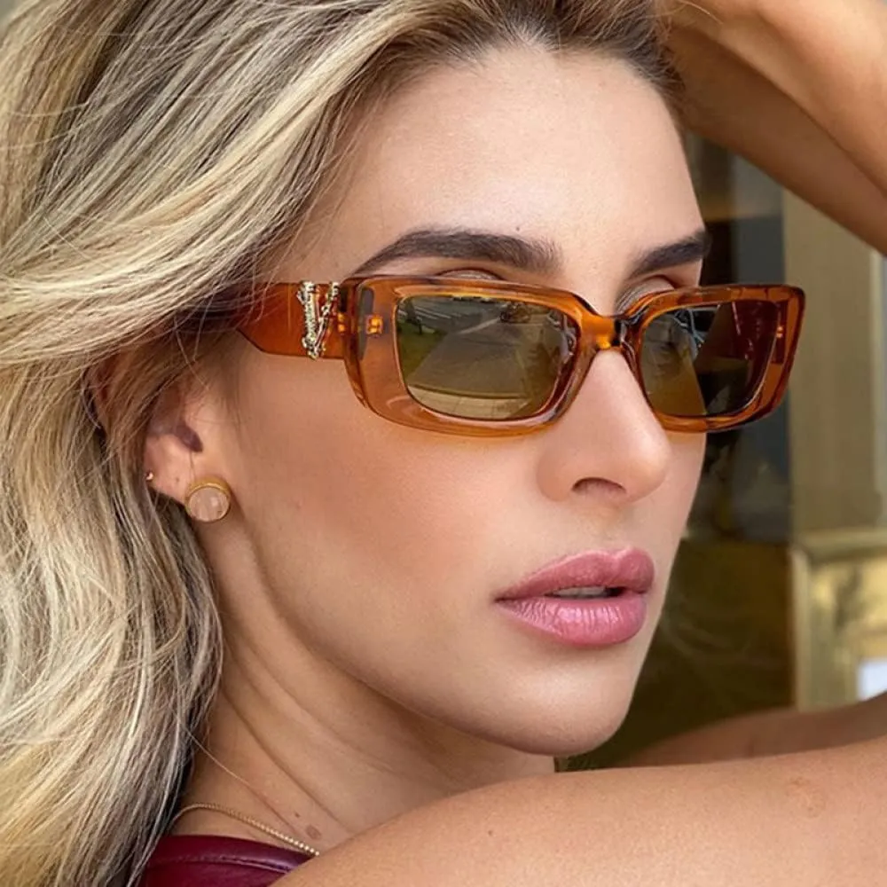 Cat Eye Sunglasses Women Retro Small Sun Glasses Luxury Designer Vintage