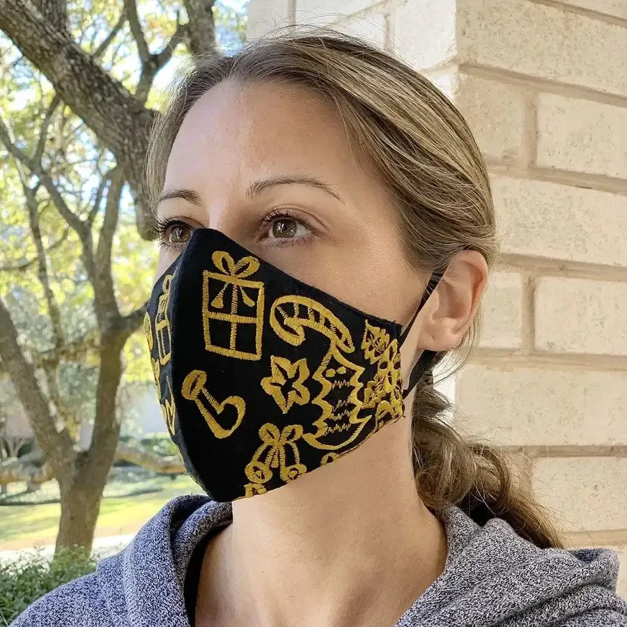 Christmas Yucatán Reusable Non-Medical Face Mask
