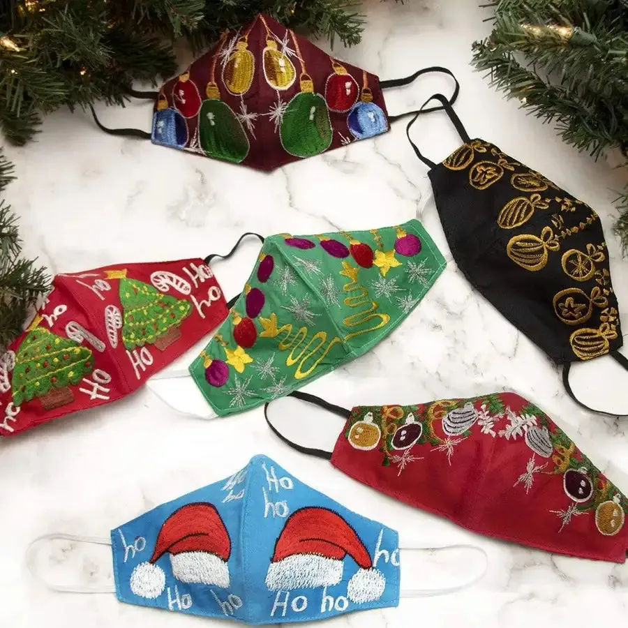 Christmas Yucatán Reusable Non-Medical Face Mask