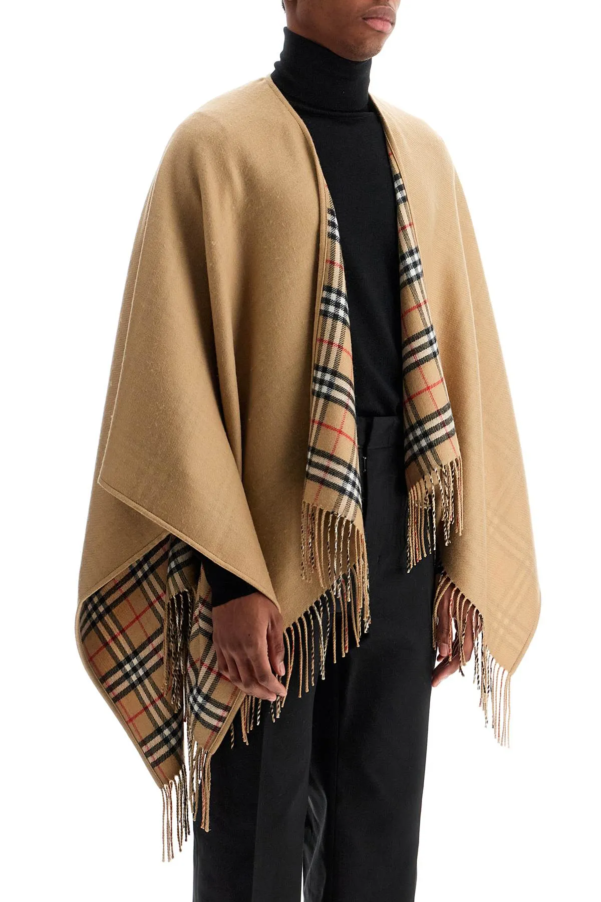 Classic Check Wool Scarf