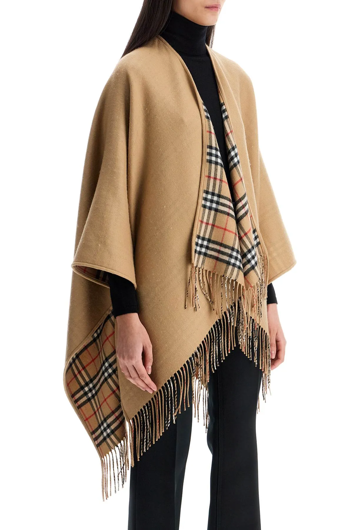 Classic Check Wool Scarf