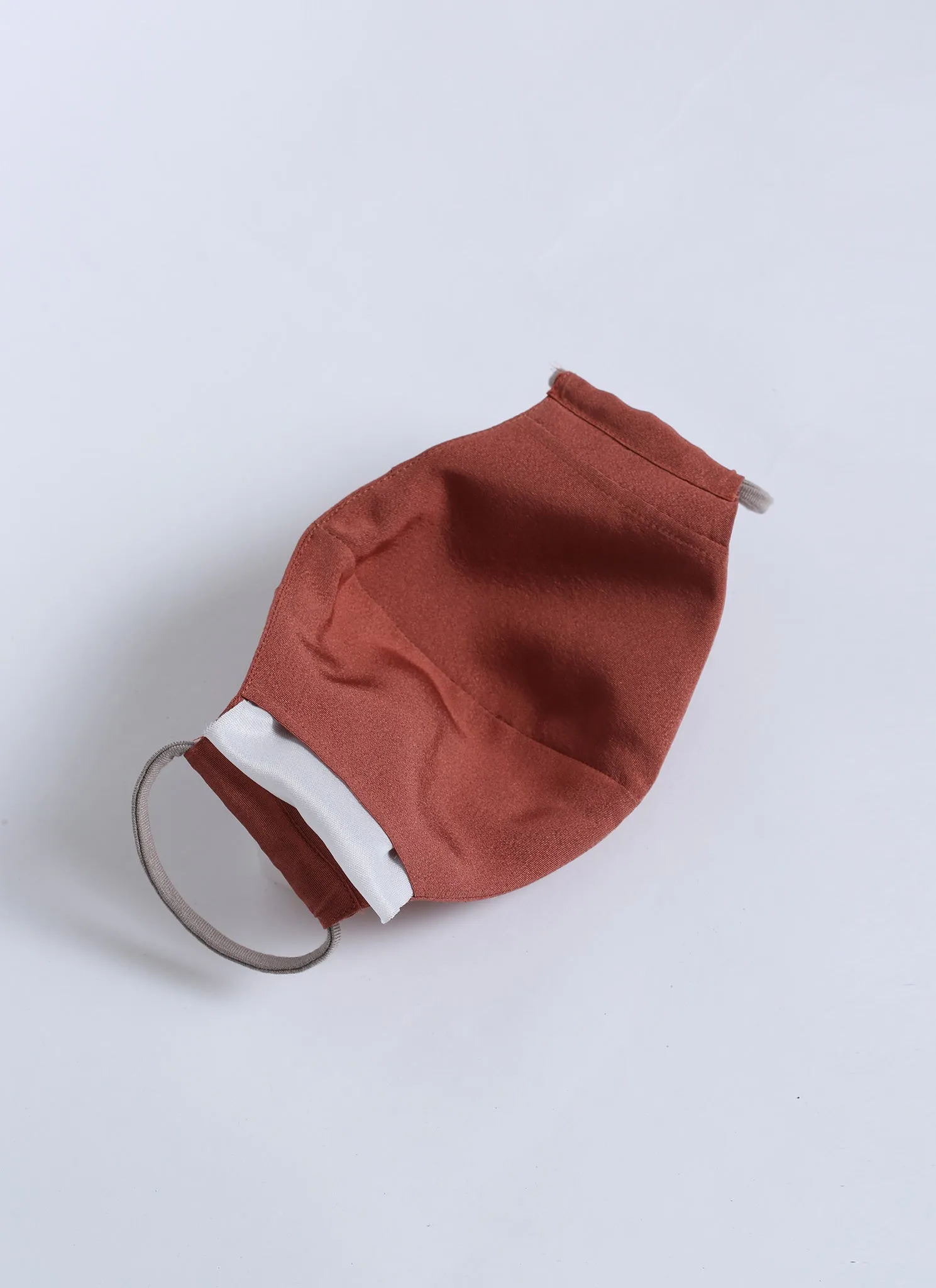 Clay Pink Silk Filter 4-Layer Reusable Face Mask
