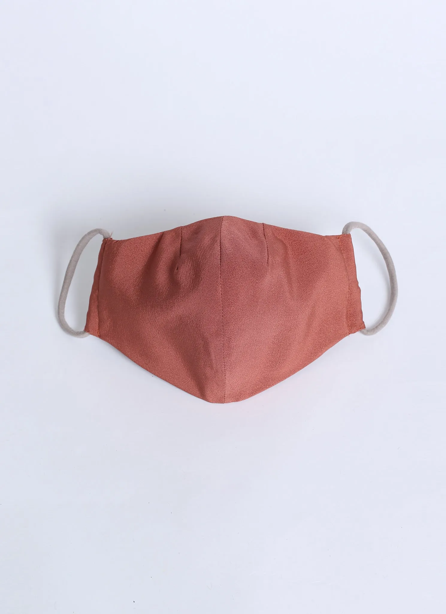 Clay Pink Silk Filter 4-Layer Reusable Face Mask