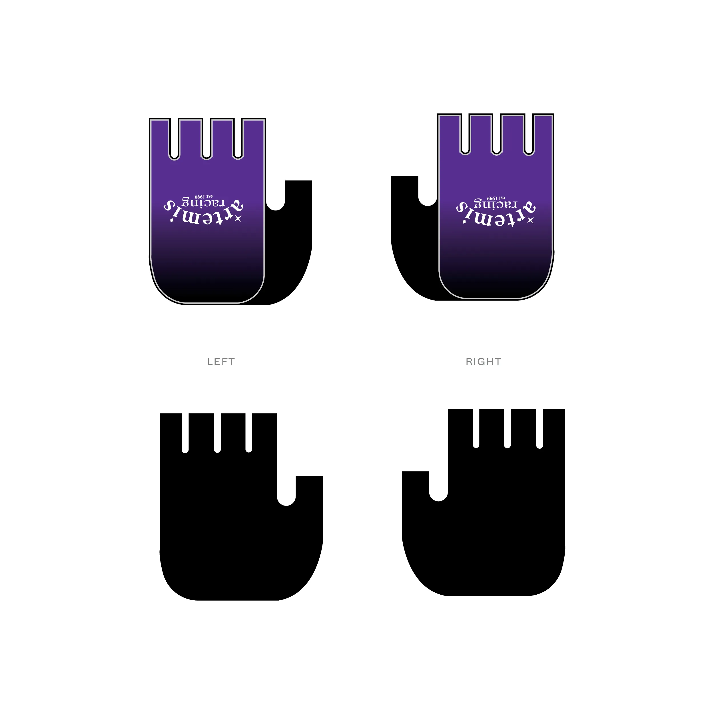 Custom Tech Glove - Artemis Racing