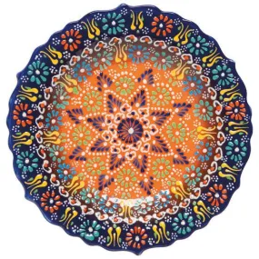 Danica Now Designs Turkish Plate 10" Evani Multi Azure