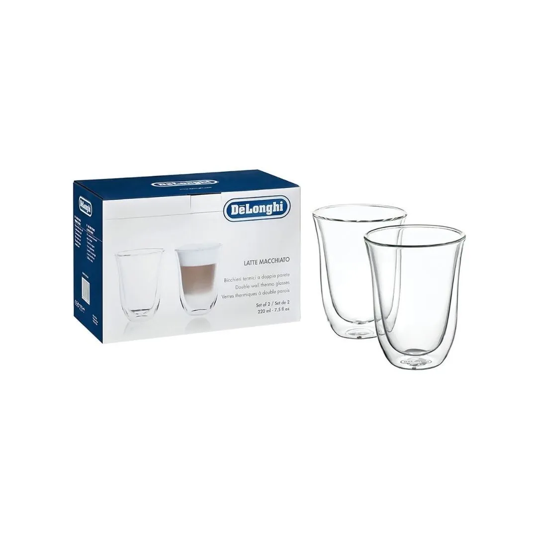 De'Longhi Latte Macchiato Glasses Set