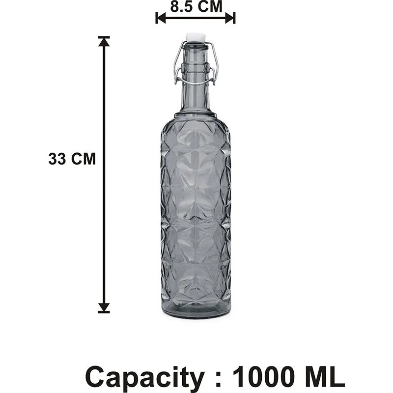 Easton 1000 ML Water Bottle With 250 ML Glass - Five Piece Set
