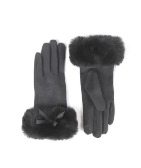 Elodie Glove - Silver Grey