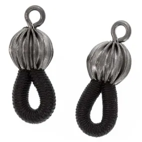 Ends For Eyeglass Chain / Holder Gunmetal (6 Pairs)