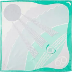 EXCLUSIVE - Custom Silk Scarves of the Zodiac, Cancer