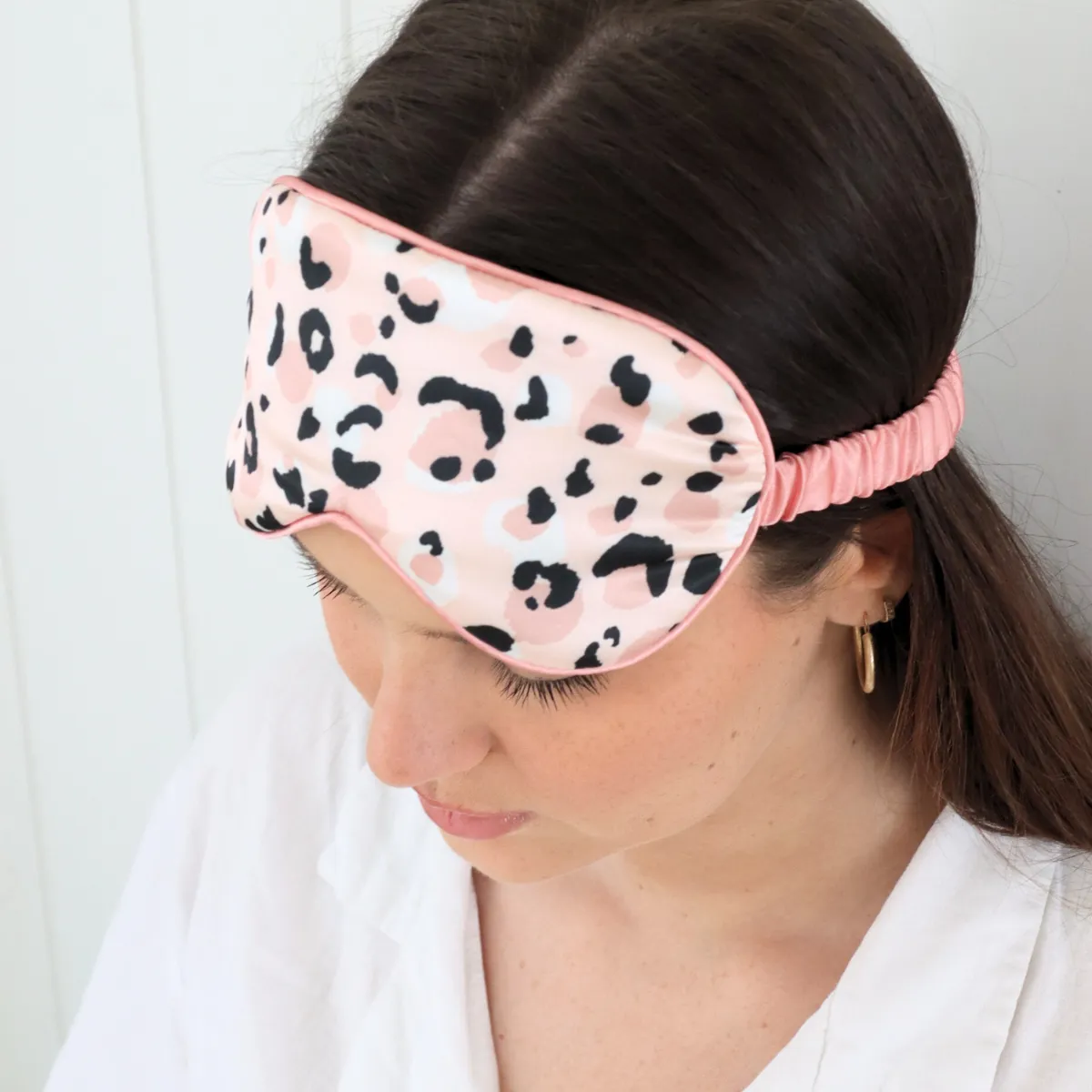 Eye Mask - Wellness Blush Leopard