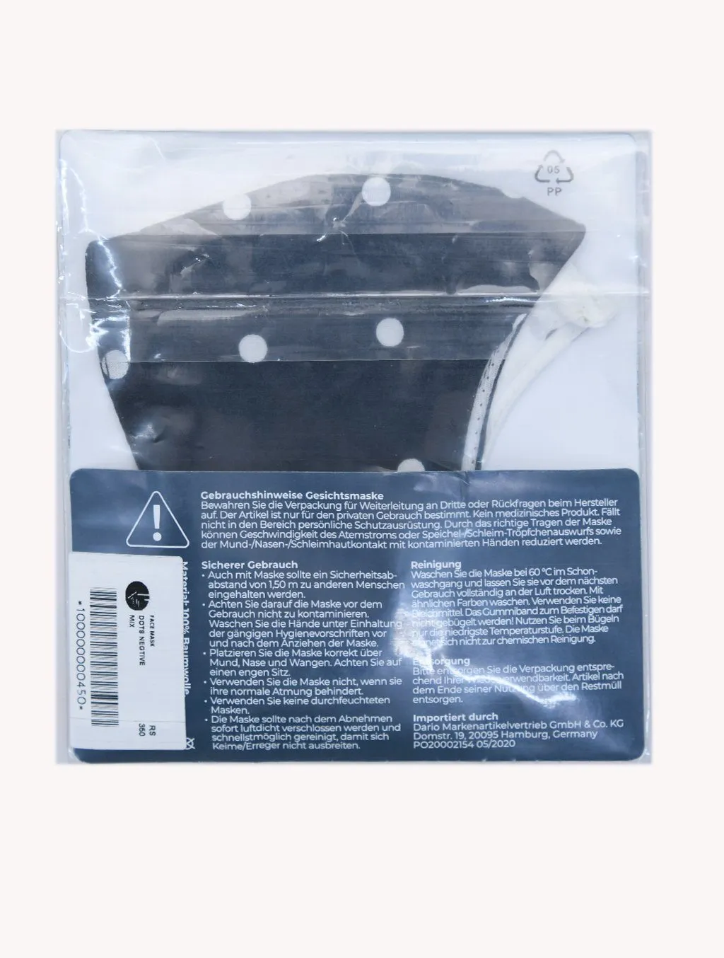 FACE MASK POLKADOT