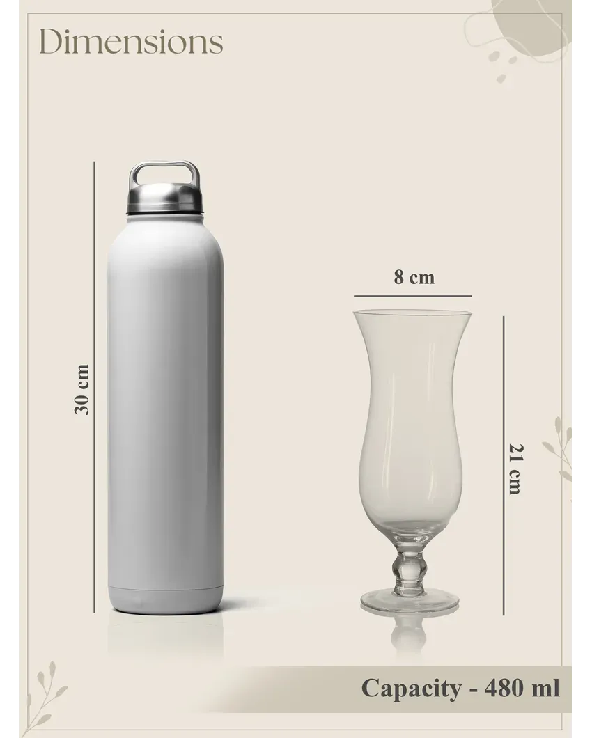 Fountain Cocktail Glass | Set of 4 | 480 ML