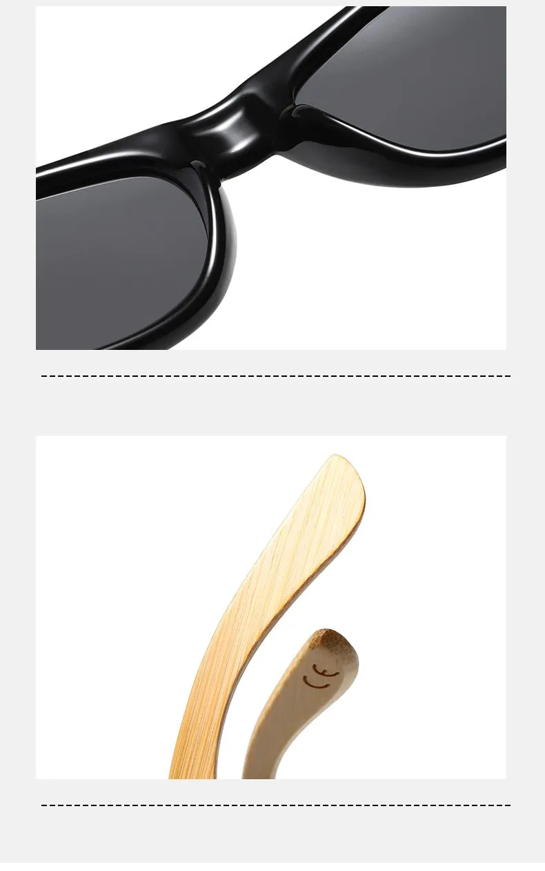Funki Buys | Sunglasses | Unisex Designer Bamboo Sunglasses