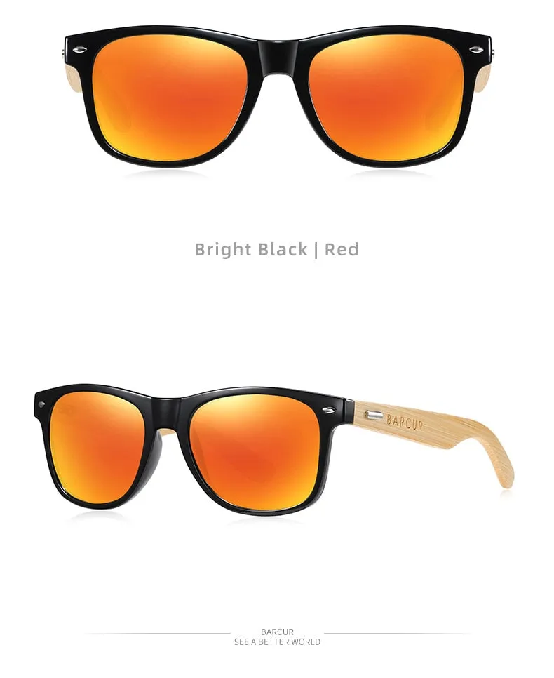 Funki Buys | Sunglasses | Unisex Designer Bamboo Sunglasses