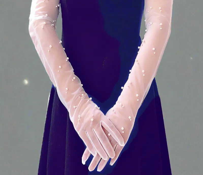 GownLink Charm Bridal Gloves
