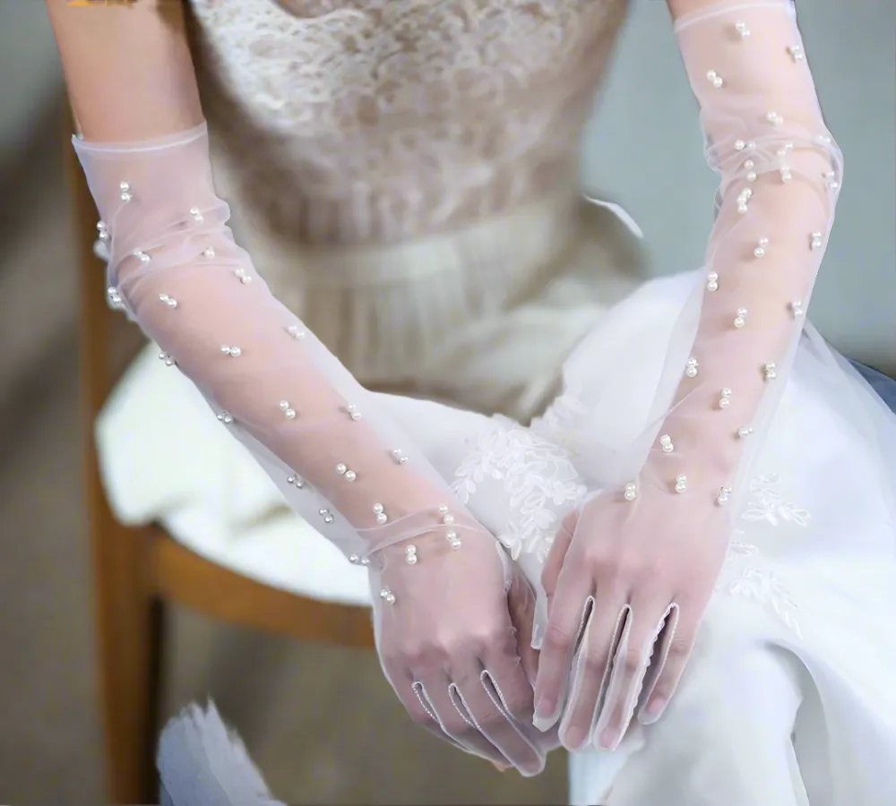 GownLink Charm Bridal Gloves