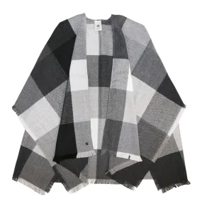 Herringbone Colour Block Ruana 198423 Christian Paul by sidonio's