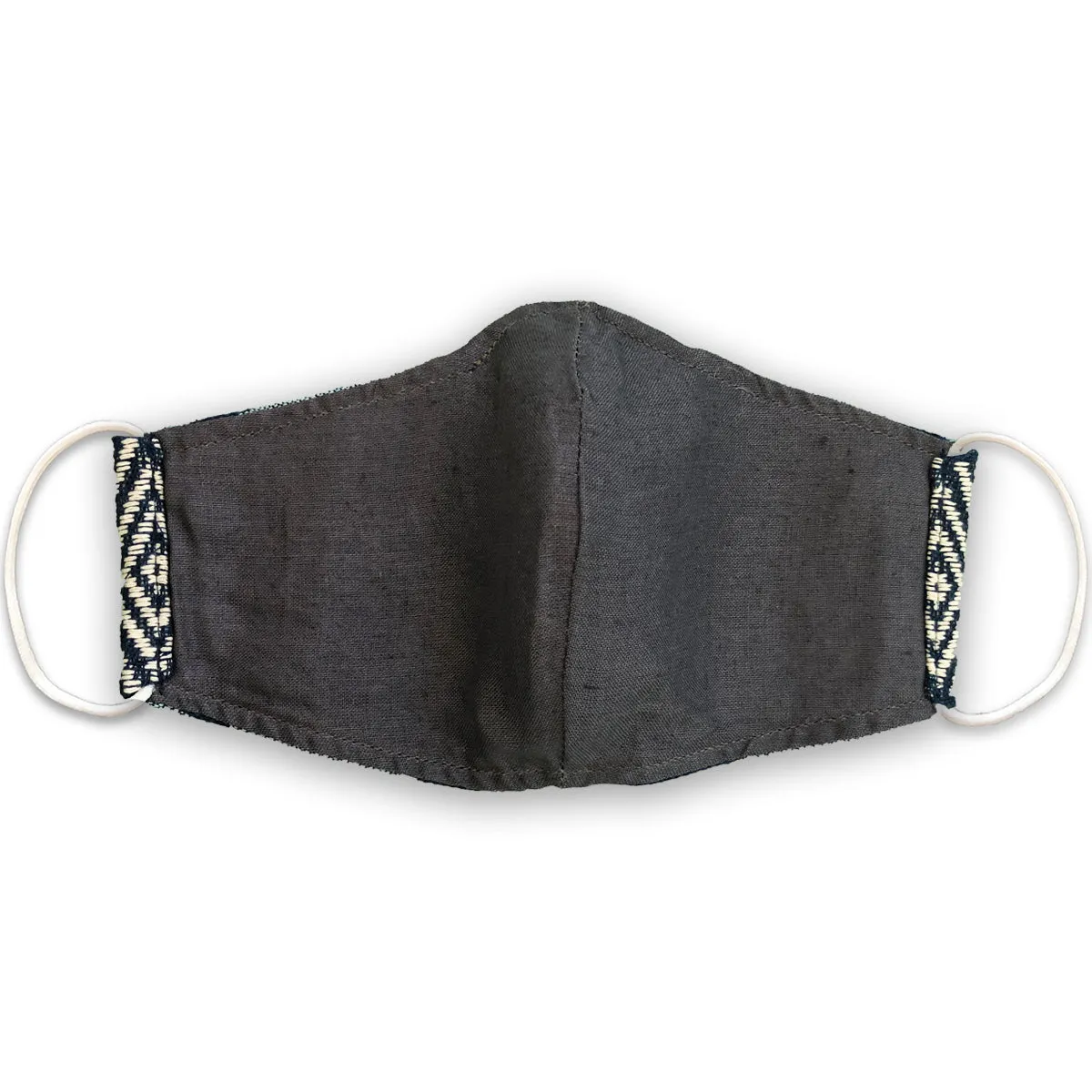 H'MONG Embroidered Denim Face Mask